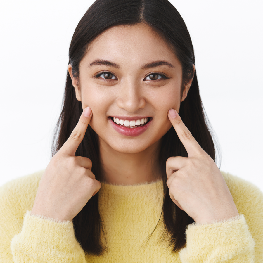girl skin texture and complexion