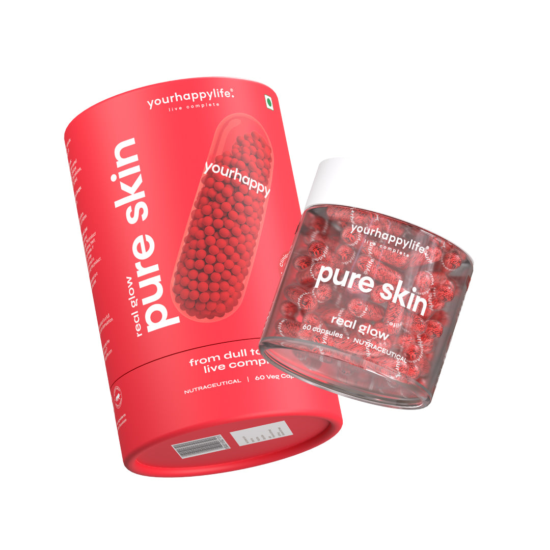 YourHappy Skin with L-Glutathione, Niacinamide, Retinol, Vitamins C & E