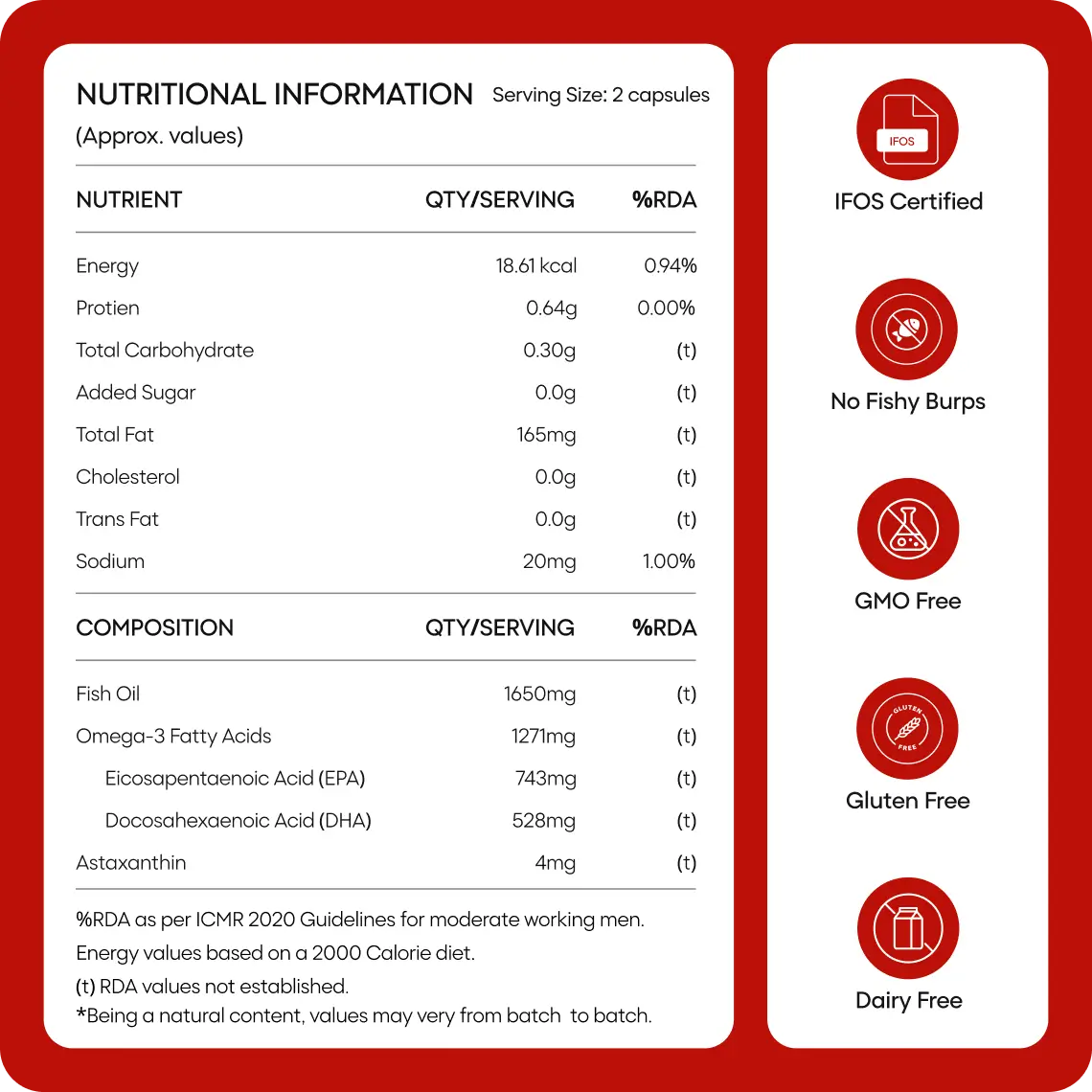 Omega-3 with Astaxanthin