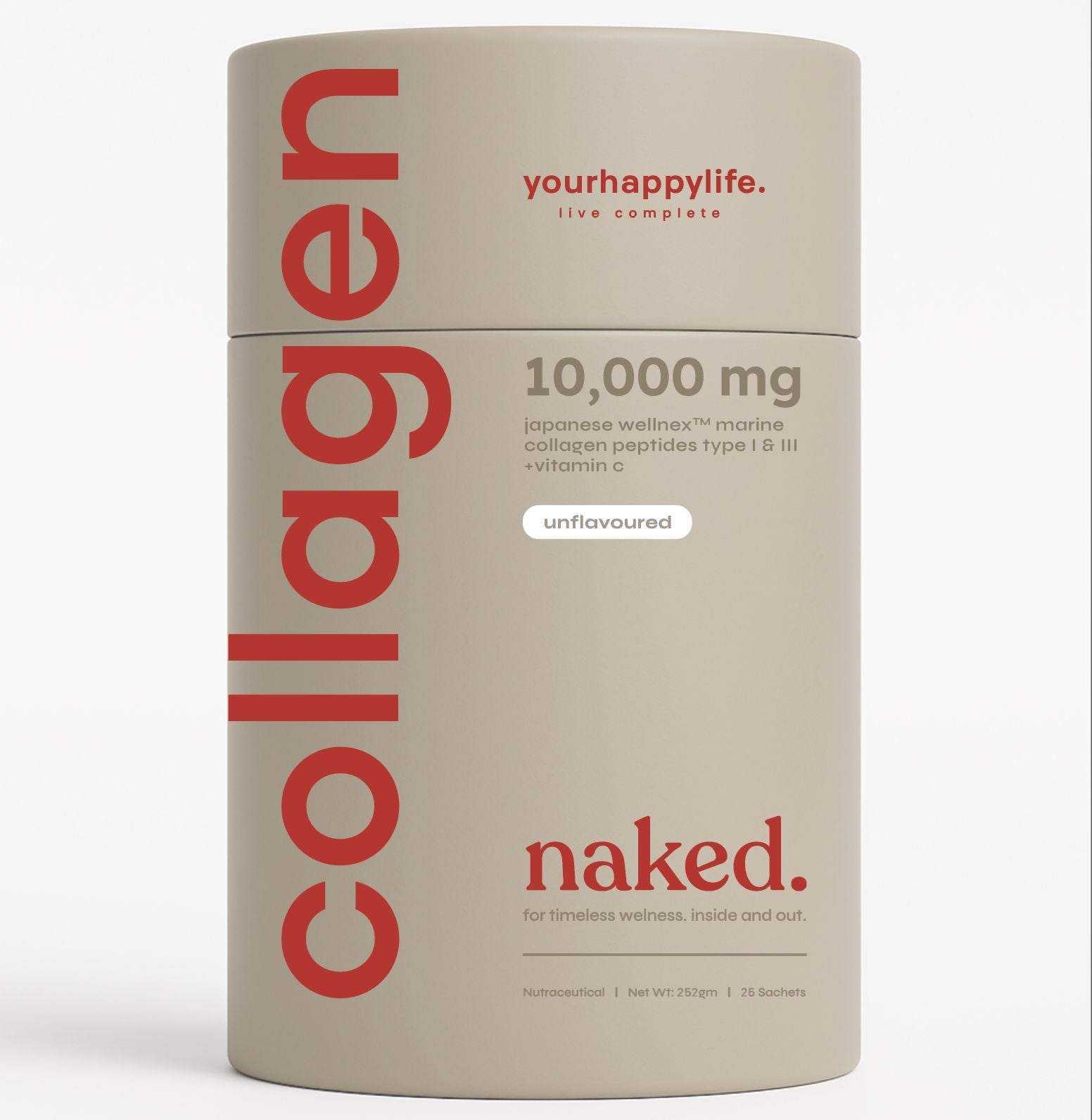 Pure unflavoured Marine Collagen