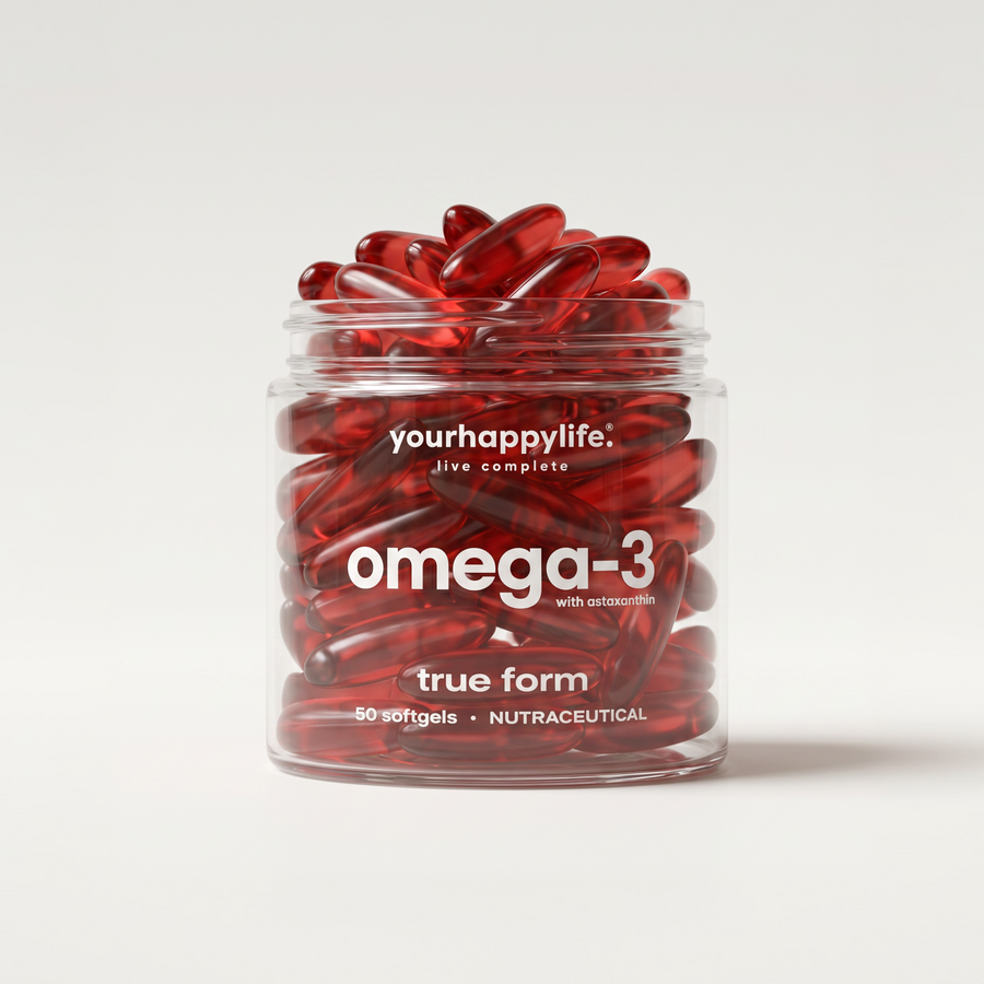 Omega 3 Fish Oil with Astaxanthin | Triglyceride Form | 1650mg 4X Strength
