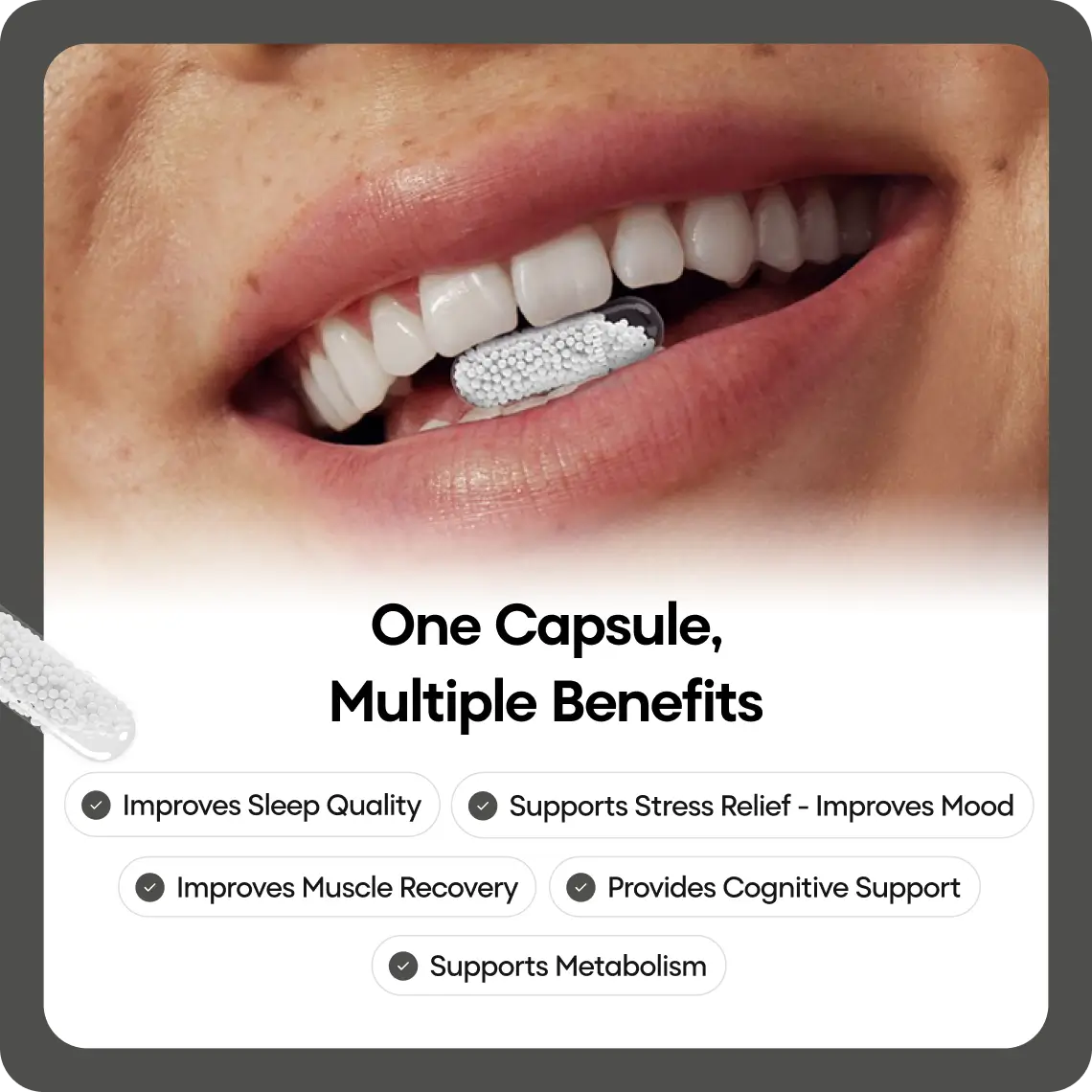Mag5x Pro | Five Magnesium Complex with Vitamin D3, K2 & Zinc | 330 MG Elemental Magnesium