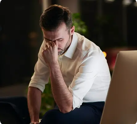 <p>The Stressed Professional</p>