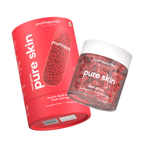 YourHappy Skin with L-Glutathione, Niacinamide, Retinol, Vitamins C & E