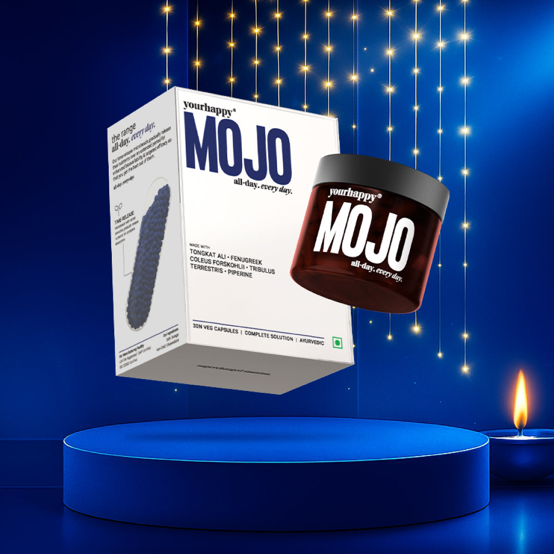 YourHappy Mojo Capsules - Natural Testosterone Supplement for Men